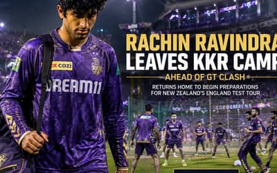 IPL 2026: Why Rachin Ravindra Left KKR Camp Ahead of IPL 2026 Match vs Gujarat Titans