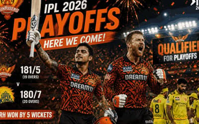 SRH vs CSK Highlights: Ishan Kishan and Heinrich Klaasen Fire Sunrisers Hyderabad Into IPL 2026 Playoffs | Points Table