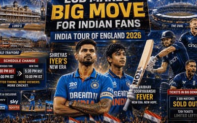 England vs India 2026: ECB Revises T20I Schedule as Vaibhav Sooryavanshi Fever Grows