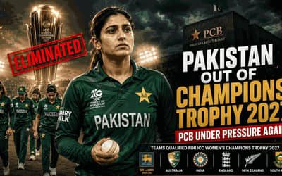 Pakistan Knocked Out of ICC Women’s Champions Trophy 2027 as PCB Faces Fresh Criticism After Qualification Failure