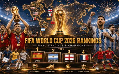FIFA World Cup 2026 Rankings: Final Team Standings After Spain's Historic Triumph