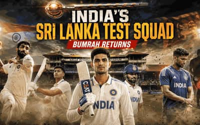 Shubman Gill Set to Lead India in Sri Lanka Tests as Jasprit Bumrah Returns; Nitish Kumar Reddy Likely to Miss Out
