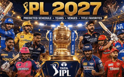 IPL 2027 Schedule Prediction: Expected Start Date, Venues, Teams, Format, Playoffs and Winner Predictions