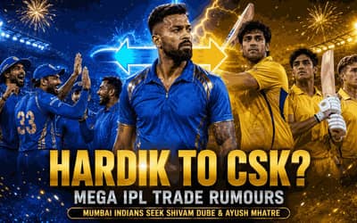 IPL 2027: Hardik Pandya to CSK? Mumbai Indians Reportedly Demand Shivam Dube and Ayush Mhatre in Mega IPL Trade