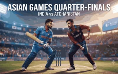 Asian Games Cricket Quarter-Finals Confirmed: India vs Afghanistan, Full Fixtures Revealed