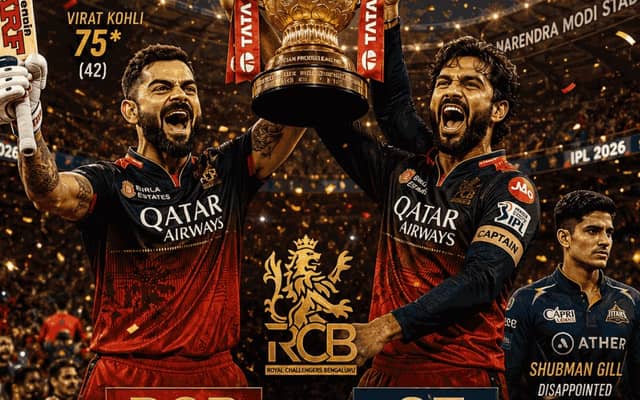 Back-to-Back Champions! RCB Beat Gujarat Titans by 5 Wickets in IPL 2026 Final