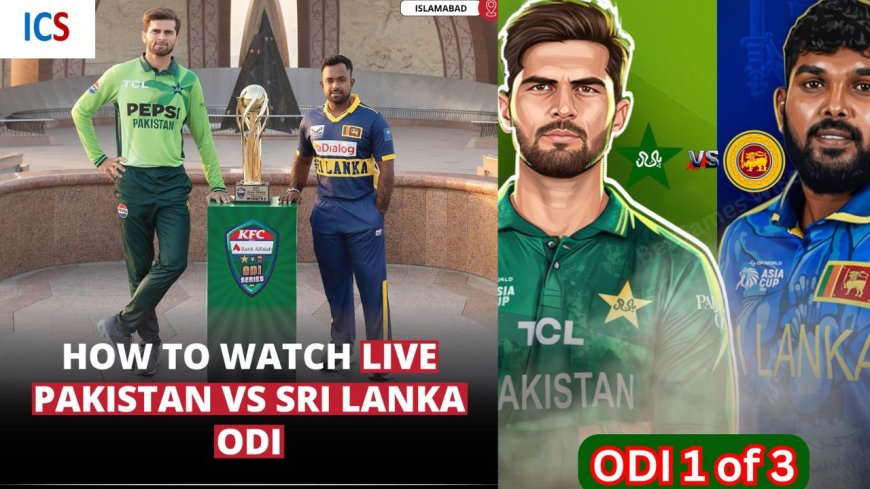 Pakistan versus Sri Lanka First ODI: How to stream the match without paying a single rupee in India