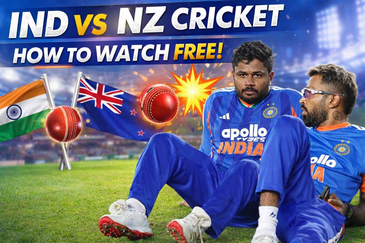 IND vs NZ Cricket: How to Watch India vs New Zealand 1st T20I for Free