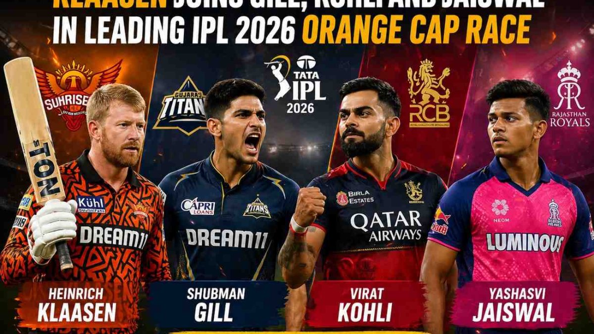 Klaasen joins Gill, Kohli, Jaiswal, Abhishek Sharma and Vaibhav Sooryavanshi in leading IPL 2026 Orange Cap race