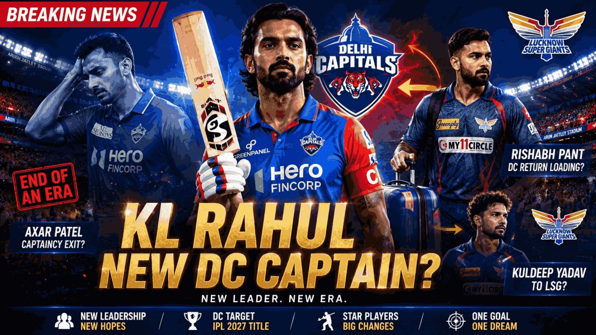 Delhi Capitals Eye KL Rahul as New Captain, Rishabh Pant Reunion Likely