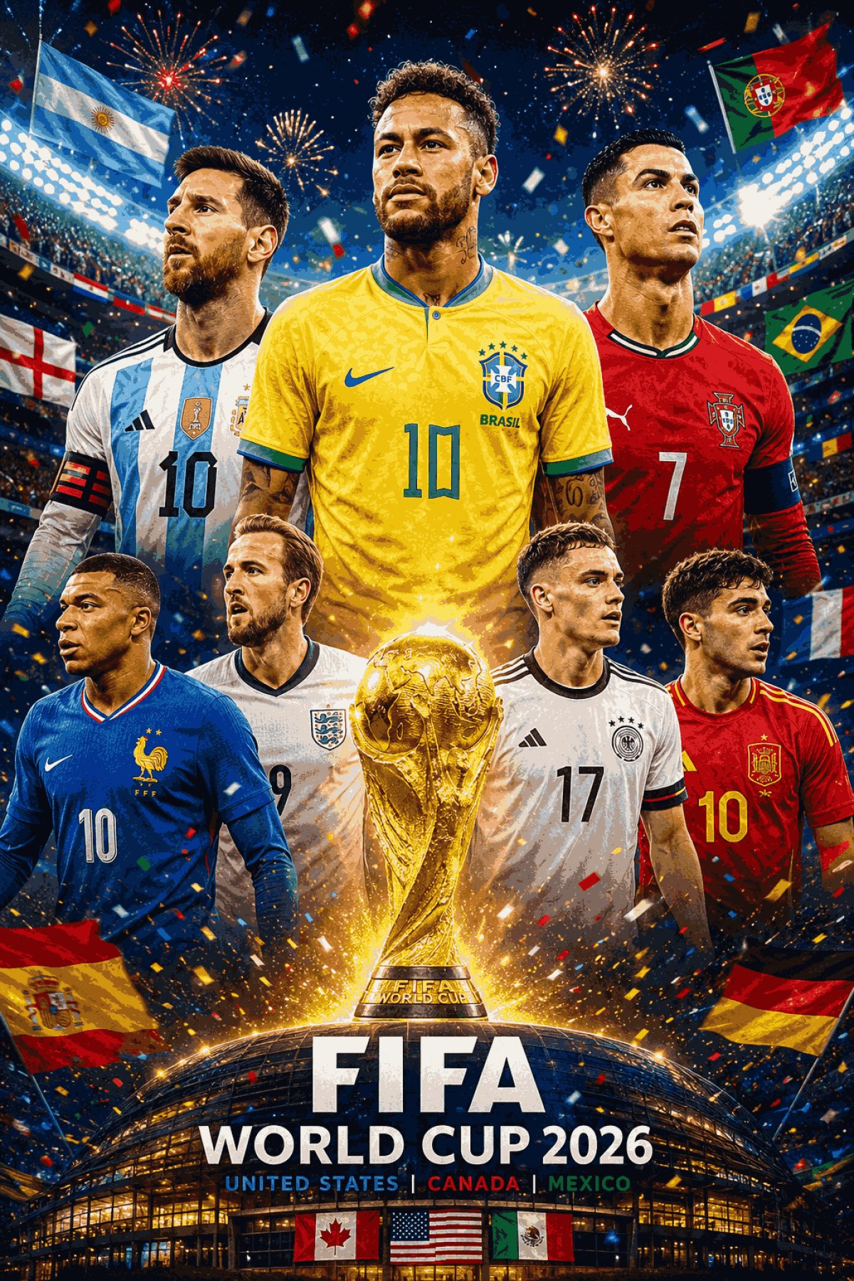 FIFA World Cup 2026 Jerseys Revealed: Prices, Where to Buy Brazil, Argentina, England, Portugal & More