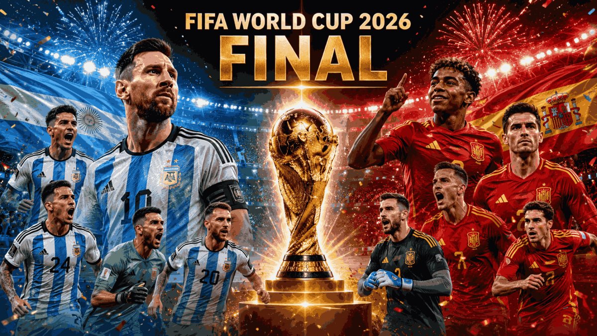 Messi's Argentina vs Spain FIFA World Cup 2026 Final: Date, Time, Predicted XI, Prize Money & How to Watch Live