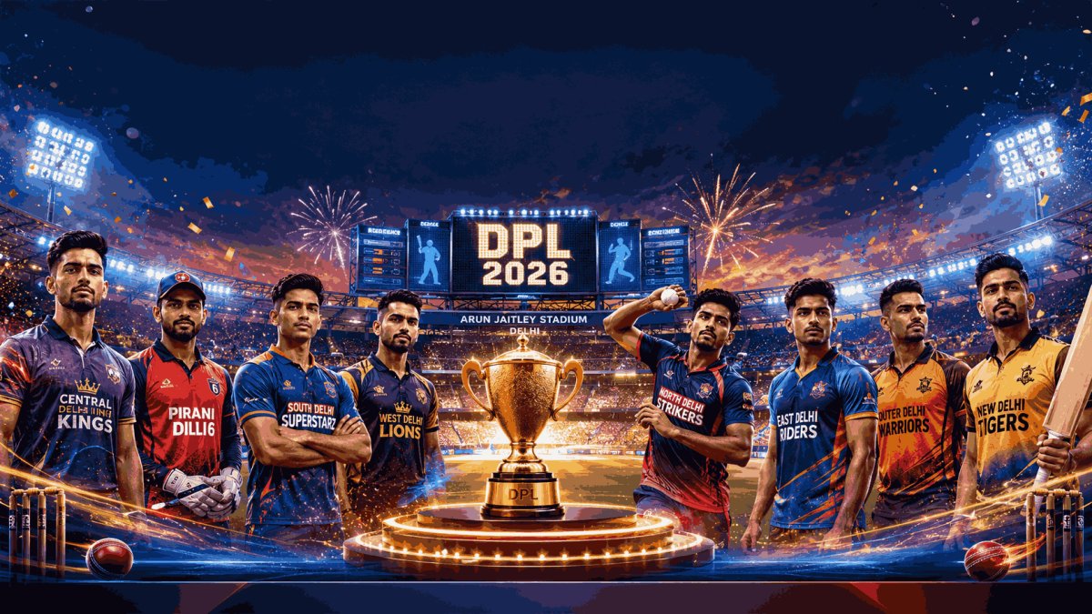 Delhi Premier League 2026: Full Schedule, Squads, Venue, Live Streaming, Teams & Fixtures