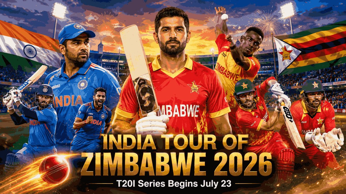 Zimbabwe Name 15-Member Squad for India T20I Series; Sikandar Raza to Captain, Tafadzwa Tsiga Receives Maiden Call-Up